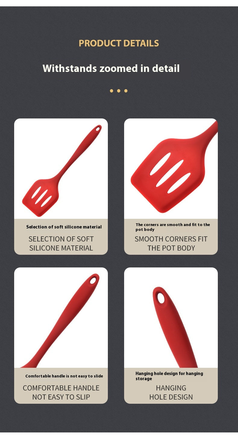 Five-Piece High Temperature Resistant Silicone Kitchenware Set