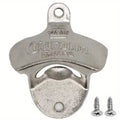 1Pc Retro Decorative Bottle Opener Wall Mounted Hanging Beer Openers Bar Tools Alloy Electroplating Process Bar Cafe Wall Decor